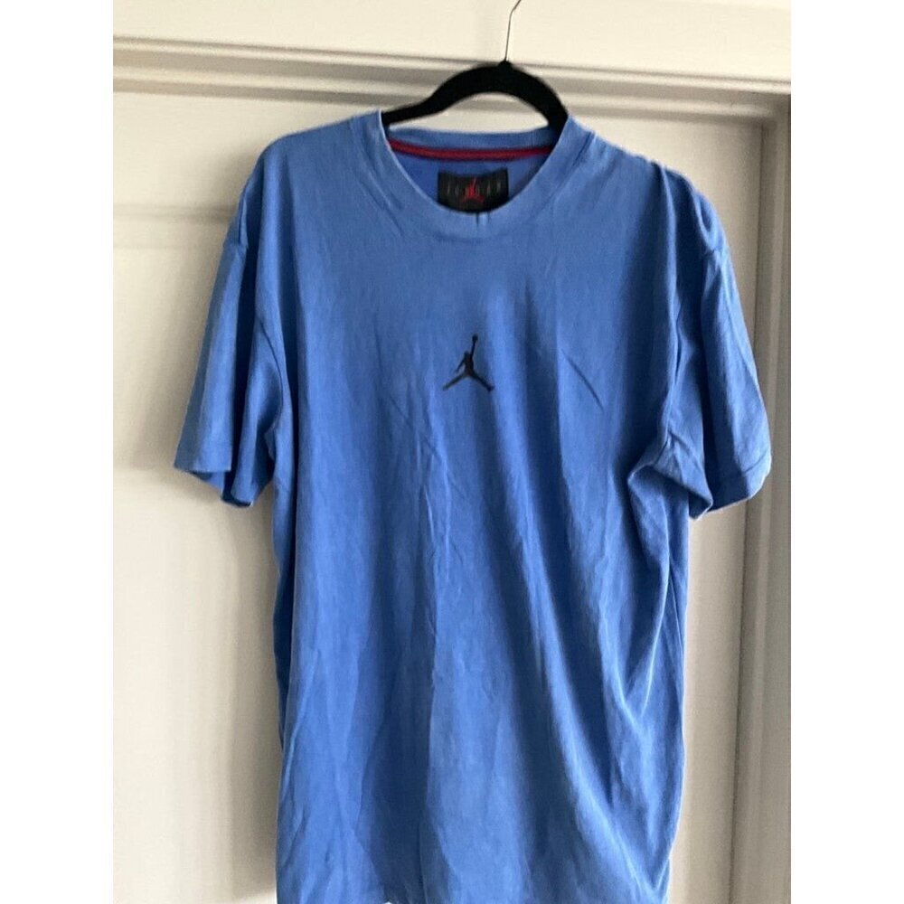 NIKE JORDAN JUMPMAN BLUE Short Sleeve T-shirt DA2694-405 DRI FIT Medium - Picture 4 of 12